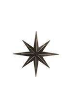 House Doctor stjerne Stretch gunmetal 24,5 cm - Fransenhome